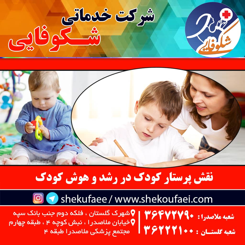 نقش پرستار کودک در رشد و هوش کودک