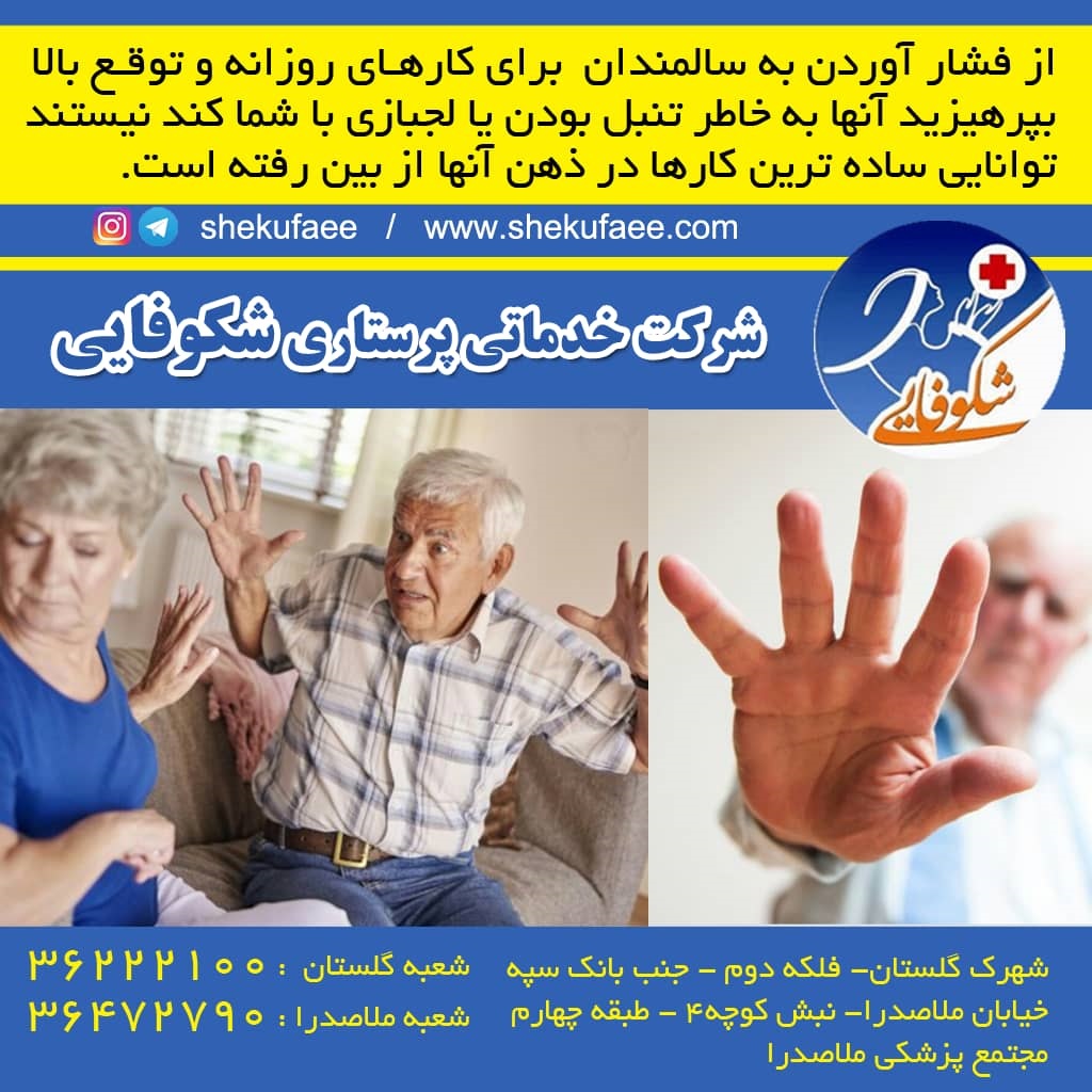 سالمندان مبتلا به آلزایمر