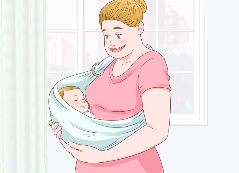 نحوه بلند کردن و حمل نوزادان : چگونه نوزاد تازه متولد شده را بغل کنیم؟