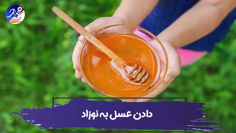 دادن عسل به نوزاد 1 دادن عسل به نوزاد